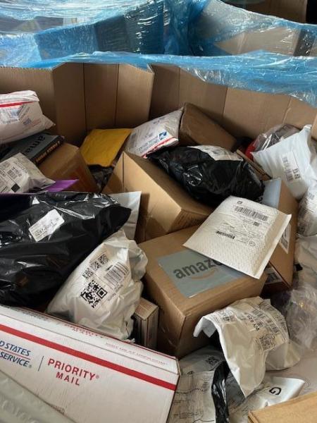Lost Mail, Undelivered Post, Wholesale Packages Merchandise Returns