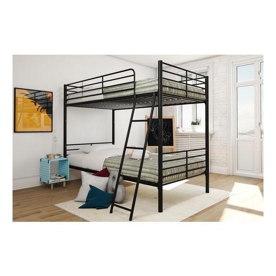 Furniture - Convertible Twin Over Twin Black Metal Bunk Bed & More - MSRP $1,048