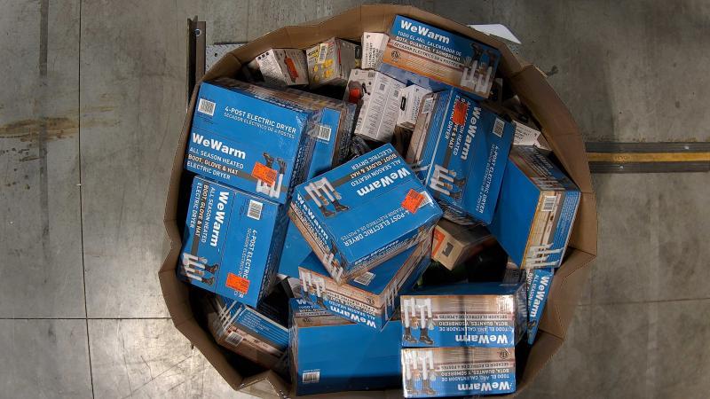 Mixed Lot - Schlage, Kwikset, Leviton, John Deere, Calming Cozy, Defiant, NuWallpaper, Winix - Est Retail $5,878