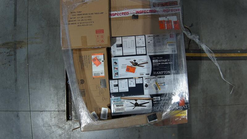 Lighting & Electrical - Kichler, HOMEPLACE LIGHTING, KUZCO, JONATHAN Y, SATCO, ANTOINE, Hampton Bay - Est Retail $4,548