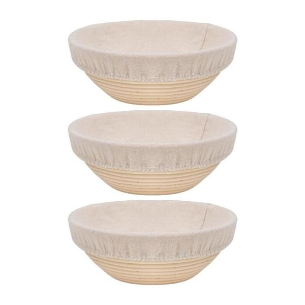 Kitchen - CODOGOY 3pk 10" Banneton Proofing Basket for Bread Storage, Swuut 6pk Ceramic 40oz Pasta Bowls - MSRP $3,281
