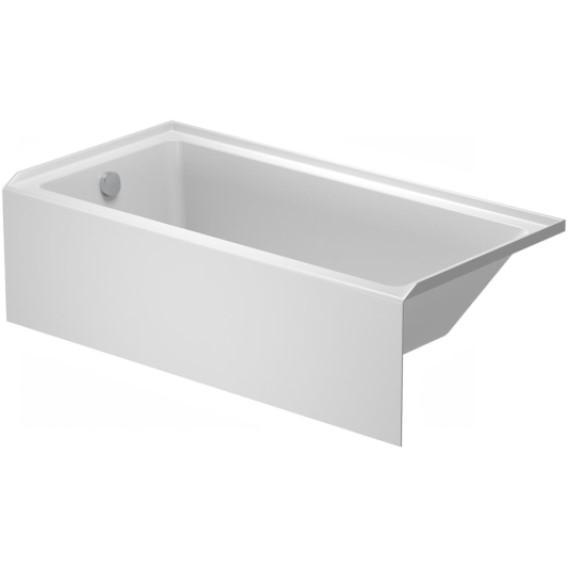 Duravit 60 X 30 Three Wall Alcove Acrylic Soaking Tub - MSRP $569