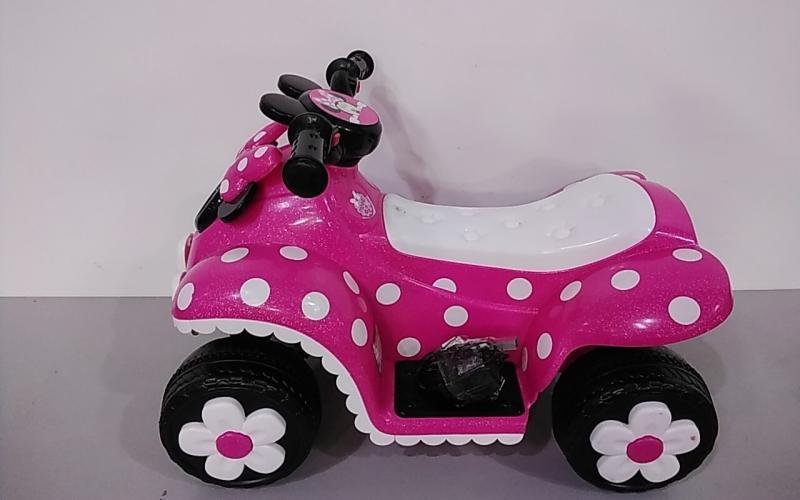 Minnie Mouse Quad 6V Battery Operated Quad Best Ride-On Cars - MSRP $92