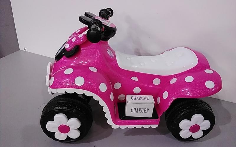 Minnie Mouse Quad 6V Battery Operated Quad Best Ride-On Cars - MSRP $92