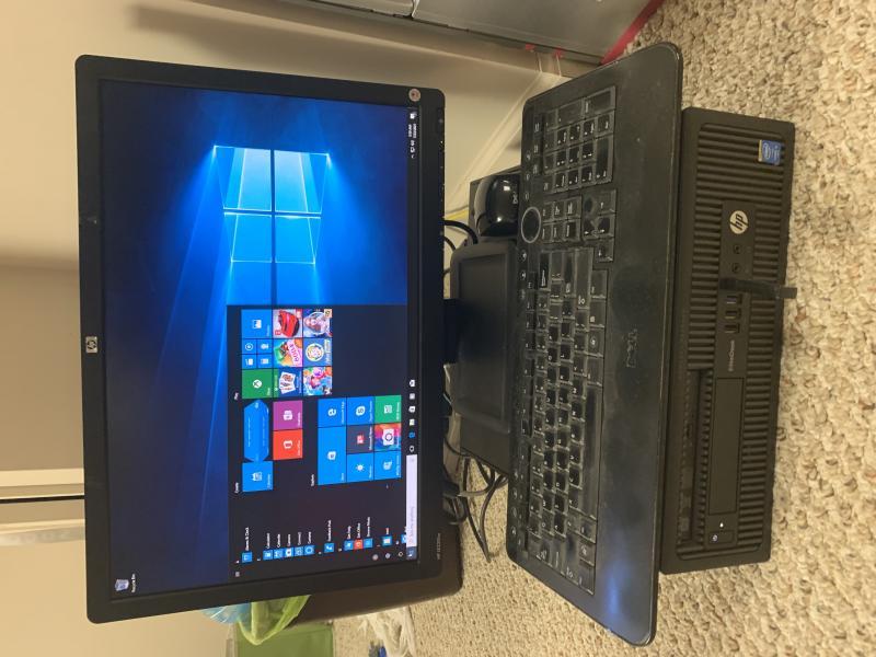 HP EliteDesk 800 G1 - Home Office Setup - Windows 10