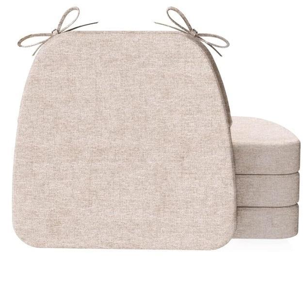 AAAAAcessories D-Shaped Chair Cushions 2" Thick - MSRP $45