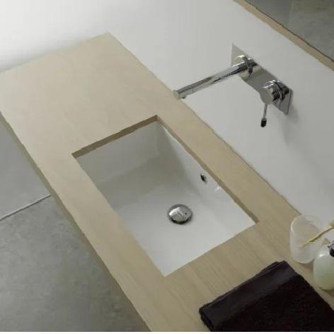 Nameeks Scarabeo 8092-No Hole Bathroom Sink - MSRP $430