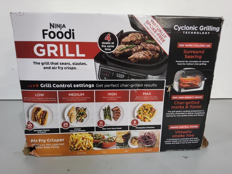 Ninja Foodi 5-in-1 (Grill, Air Fry, Roast, Bake, and Dehydrate), Black/Grey - MSRP $219
