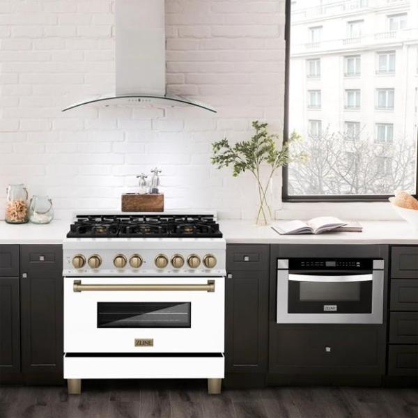 Z-Line 36" Dual-Fuel Range - MSRP $4,049