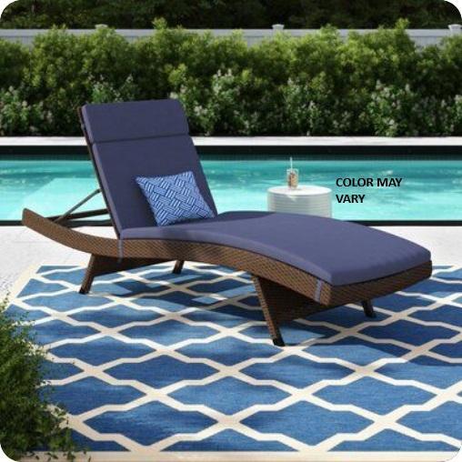 Home Decor - Red Barrel Studio Chaise Lounge Set, Vondom Pal Resin Pot Planter, Flatware Set - MSRP $3,819