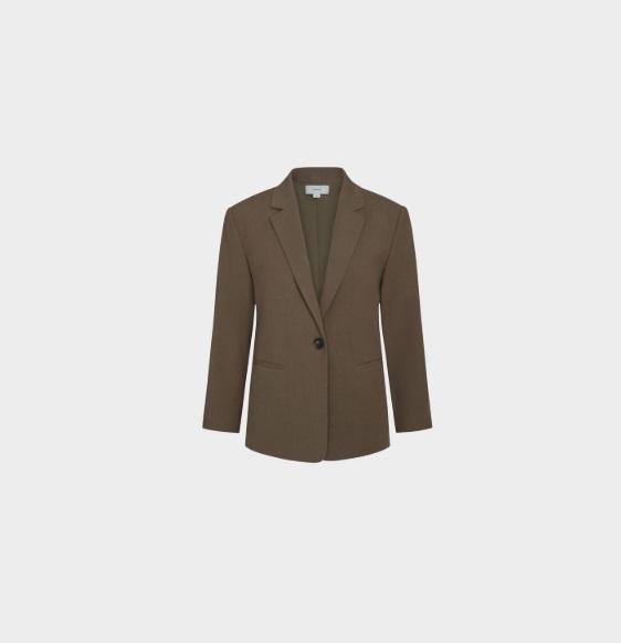 Apparel - Vince Linen Blend Shrunken Blazer, Mid Rise Side Strap Wide Leg Pants, La Blanca - Original MSRP $5,514