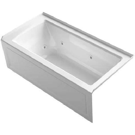 Kohler K-1947-RA-0 Jetted Whirlpool Bathtub - MSRP $2,493