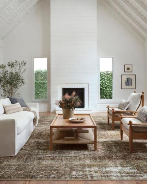 Loloi Amber Lewis Billie Collection Tobacco Rust 5'-0" Rug - MSRP $100
