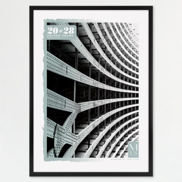 MCS Foundation 20x28 Poster Frame Traditional Black - MSRP $33