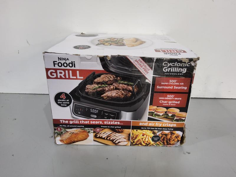 Ninja Foodi 5-in-1 (Grill, Air Fry, Roast, Bake, and Dehydrate), Black/Grey - MSRP $219