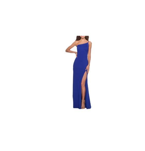 Apparel - La Femme One-Shoulder Jersey Gown, Rails Laine Top, Ralph Lauren Coton Sweater, Nike - Original MSRP $2,571