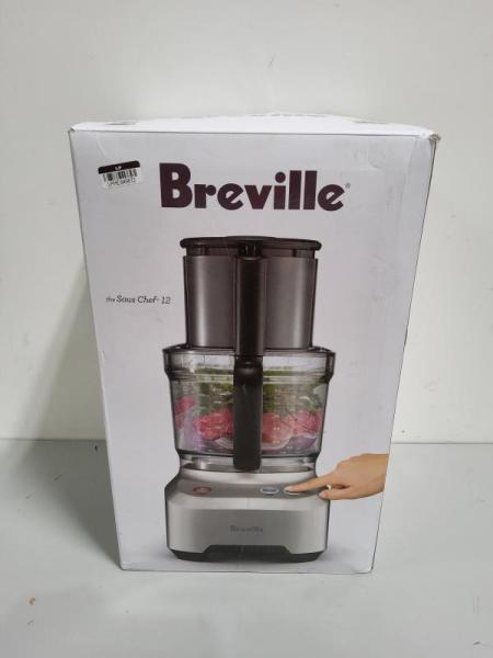 Breville Sous Chef 12 Cup Food Processor, Brushed Stainless Steel - Est Retail $299