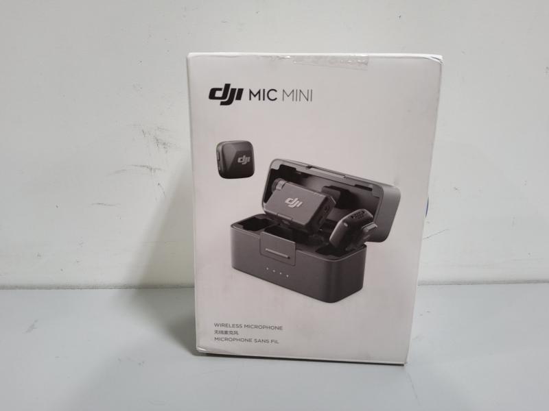 DJI Mic Mini (2 TX + 1 RX + Charging Case), Wireless Lavalier Microphone - MSRP $160