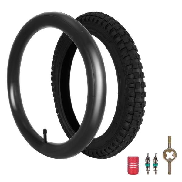 16x2.4 Tire & Inner Tube Set 16in Bike Tire, Dirt Track - MSRP $31