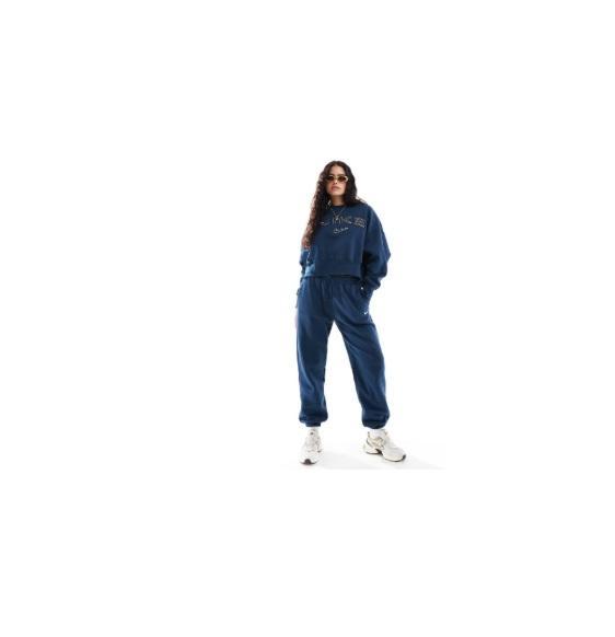 Apparel- Nike Sportswear Phoenix Fleece Oversized High-Waisted Jogger Pant, Paige, Good American -Original MSRP $699.89