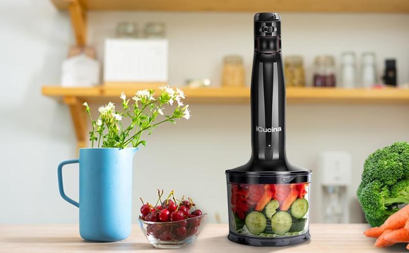iCucina 4-in-1 Variable Speed Immersion Hand Blender- MSRP $26,307