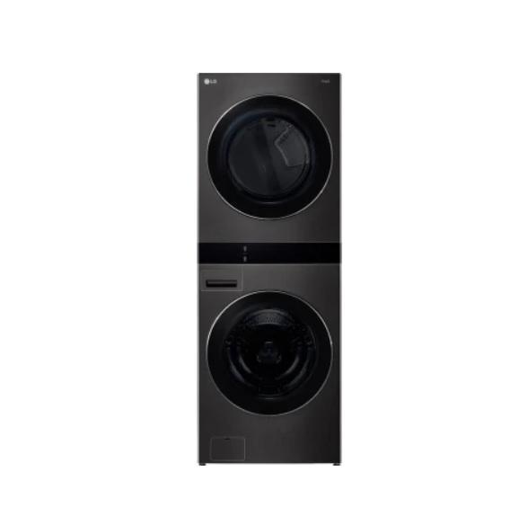 Shelf Pull Appliances - LG WKEX300HBA 5.0 Cu.ft. Washer 7.4 Cu.ft. Electric Dryer - MSRP $2,595