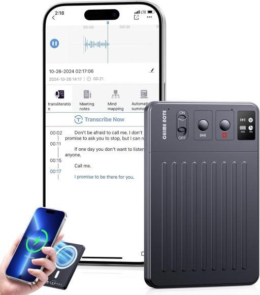Office Products - TTQ Chime Note AI Voice Recorder, Panasonic Phone System, Russel & Hazel Acrylic Stand - MSRP $3,259