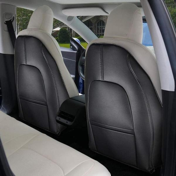 BASENOR 2025 Upgraded Tesla Model 3/Y/S/X Leather Seat Back - MSRP $57