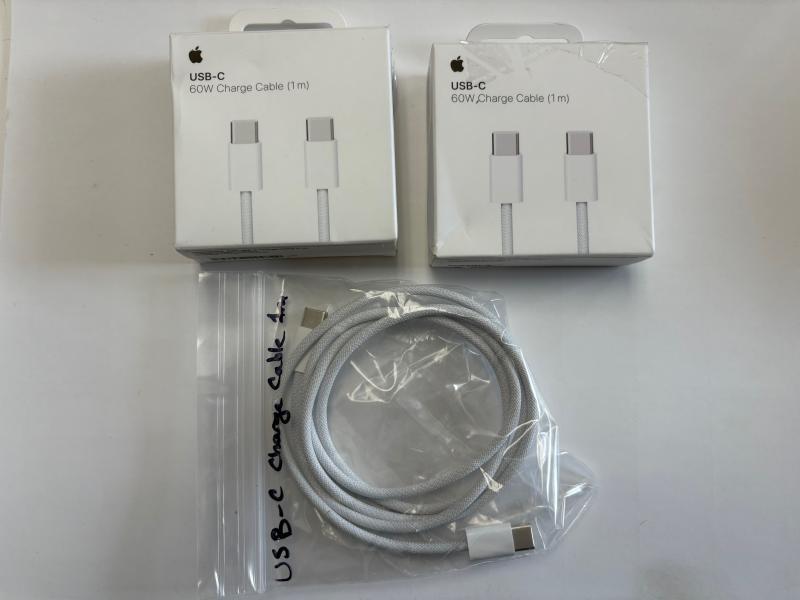 NEW, OPEN BOX, APPLE ACCESSORIES, WATCH, BRAIDED USBC & MORE