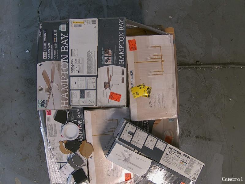 Lighting & Electrical - HDC, HALO, Hampton Bay, Eaton, Lithonia Lighting, Kidde, Commercial Electric -Est Retail $3,842