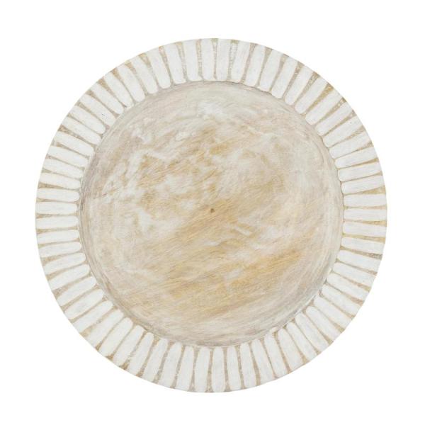 Kitchen - Saro Sousplat Chargers, Aurum Wave Wood Plates, 3dRose Napkin Holder - MSRP $1,133