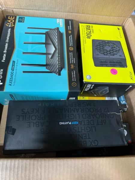 SALVAGE Electronics - Apple, LG, GIGABYTE, HP, Corsair - MSRP $26,516