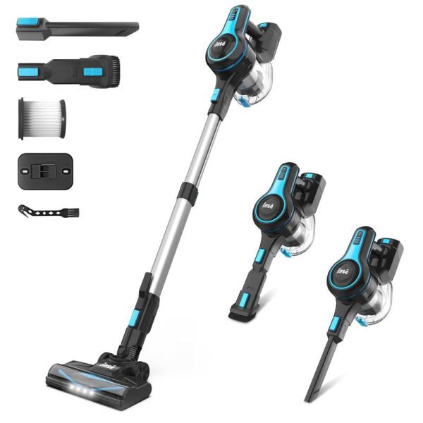 Home - INSE N5T Powerful Lightweight Cordless Vacuum, Heated Blanket, Homemaxs 12 Pack Picture Frame Sets - MSRP $2,125