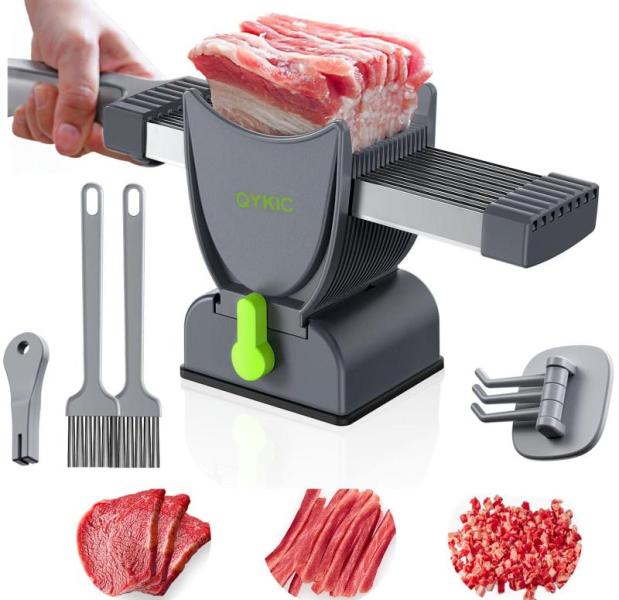 Home - Fresh Meat Slicer, ONCE FOR ALL Meat Slicer Cleaver - MSRP $14,103