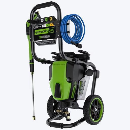 Home Improvement- Greenworks Pro Electric Pressure Washer, Allen Roth Harlow Vessel Filler Bathroom Faucet -MSRP $2,167