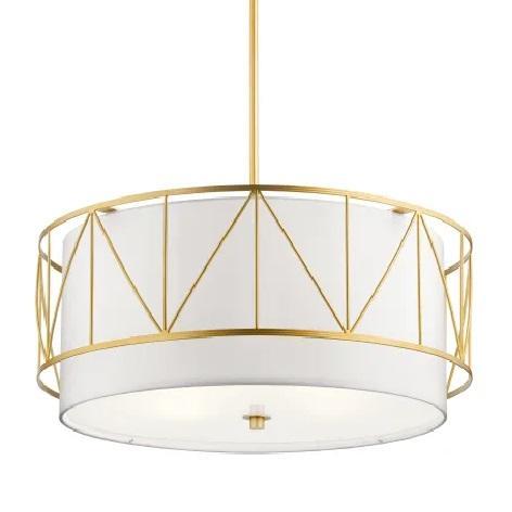 Kichler 52072CLG Drum Chandelier - MSRP $489