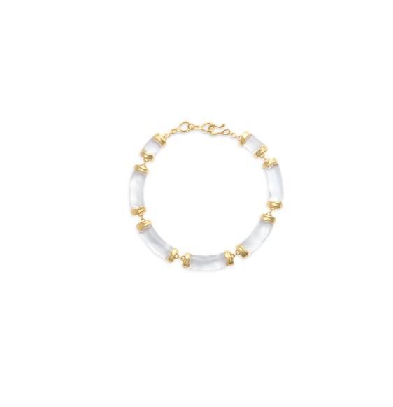 Jewelry - Alexis Bittar Liquid Lucite Pillow Link Necklace, Liquid Lucite Bypass Hinge Bracelet - Original MSRP $26,209