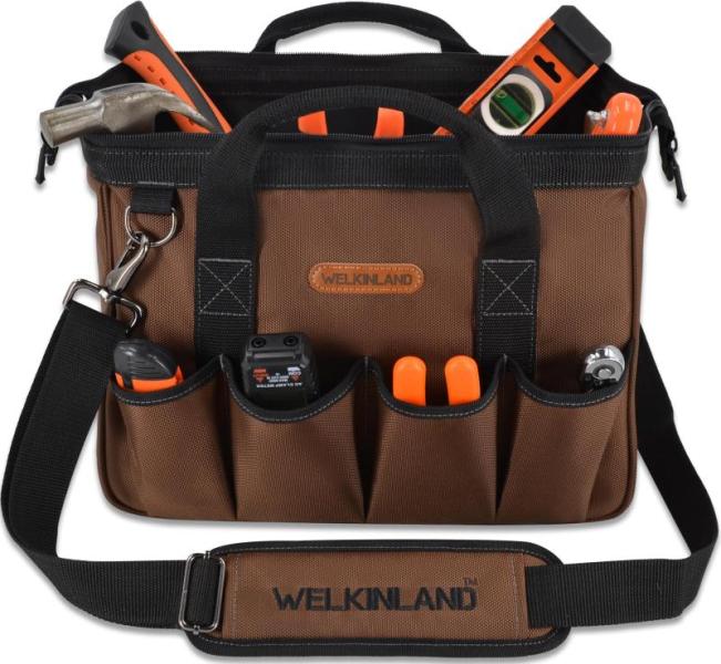Tools & Home Improvement - Waxed Canvas Tool Pouches, 17-Pocket Tool Bags, Food Grade Cut Resistant Gloves- MSRP $5,217