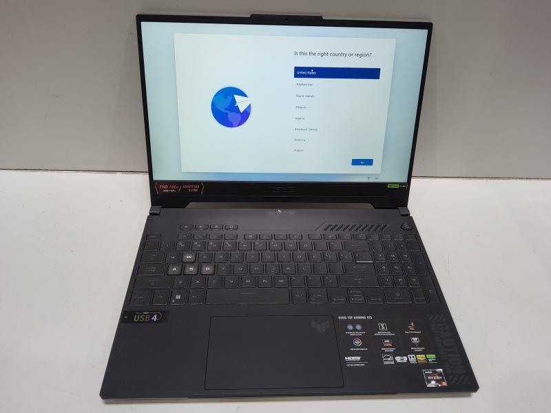 A Grade - ASUS TUF Gaming A15 FA507NV-EH53 15.6" Laptop Computer Mecha Gray AMD Ryzen 5 - MSRP $949
