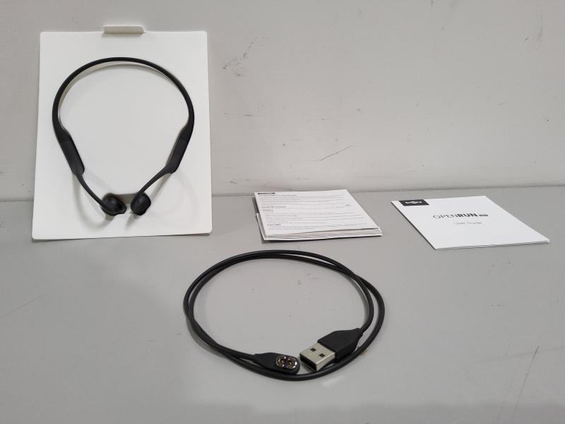Shokz OpenRun Mini Bluetooth Wireless Headphones, Black - Est Retail $129