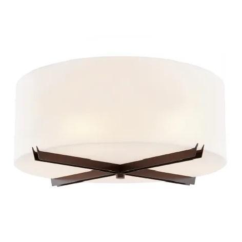 Justice Design Group ACR-9526-OPAL-DBRZ Drum Ceiling Fixture - MSRP $530