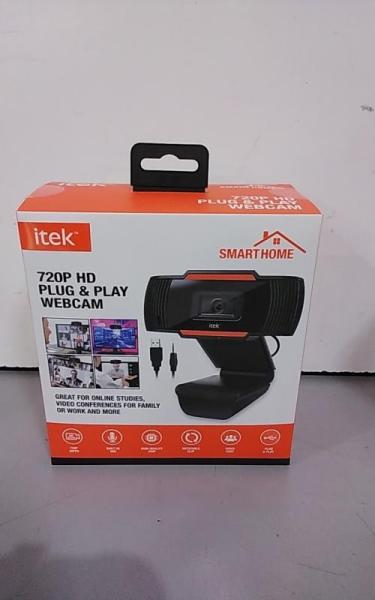 Electronics - Itek 720P HD Plug and Play Webcam, Itek Wi-Fi Ranger Extender - MSRP $41,055