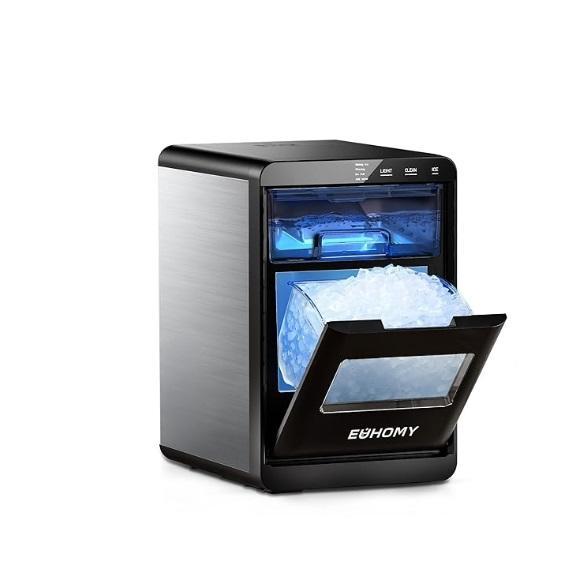 EUHOMY Nugget Ice Maker Countertop, 450W Sink Pump, Glmthux 20" Ceiling Fan, 	ZOYOYES Wire Clothes Rack - MSRP $1,173