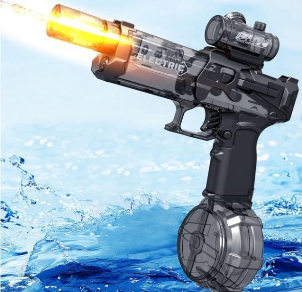 Toys - Auktwe Electric Water Gun, Hiemao Water Table, Chanbrick Bouquet Building Set - MSRP $6,241