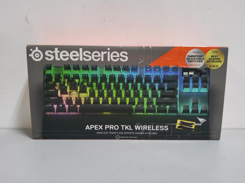 SteelSeries APEX Pro TKL Wireless Keyboard - Est Retail $159