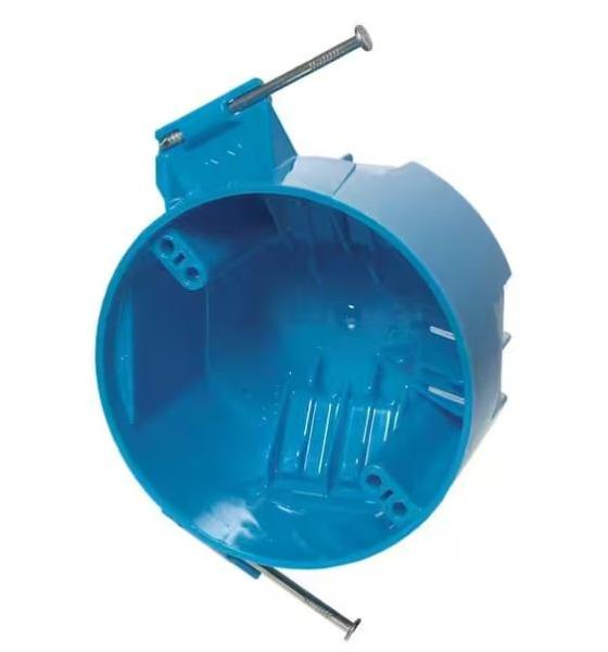 Lighting & Electrical - Carlon 1-Gang 20cu.in Ceiling Box, Commercial Electric, HDC, Hampton Bay - Est Retail $3,178