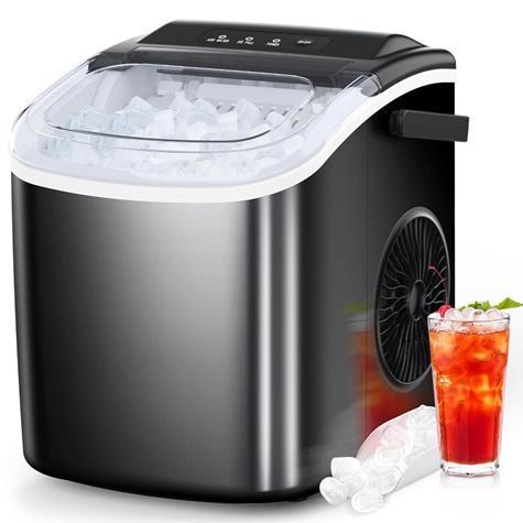 Home - COWSAR Ice Maker Countertop, Caprihom Extra Large Pizza Stone - MSRP $1,769