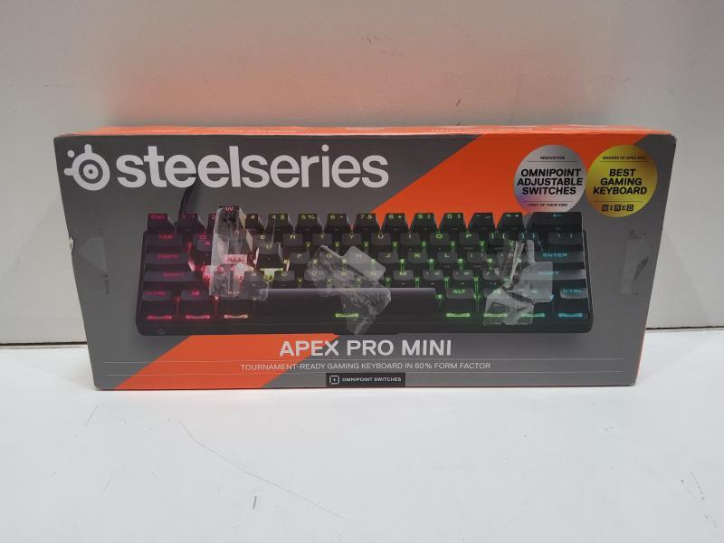 SteelSeries Apex Pro Mini HyperMagnetic Gaming Keyboard - MSRP $156