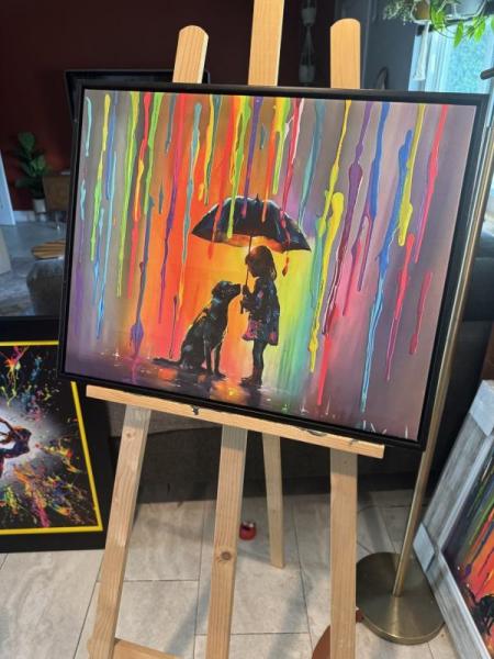 6 FRAMED JIM WARREN CANVAS GICLES - INCL LTD EDITION - DISNEY ARTIST
