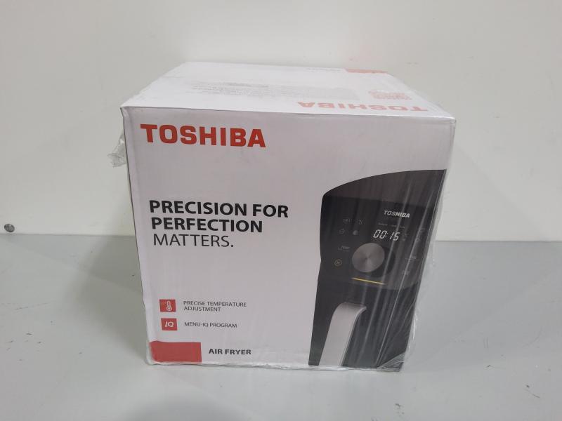 Toshiba 5.5QT Air Fryer with Heat-Q Technology, 8 Preset Menus and Menu-IQ Function, 1-Degree F Precision - MSRP $64